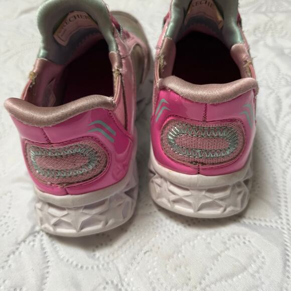 Skechers Galaxy Lights Slip On Sneakers Size 12 - Picture 7 of 9